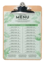 menu karty