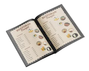 menu szyte druk online