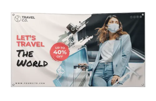 banery tekstylne druk online