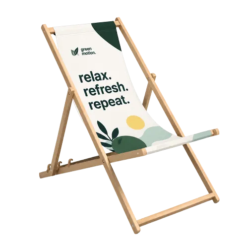 Leżaki reklamowe druk online