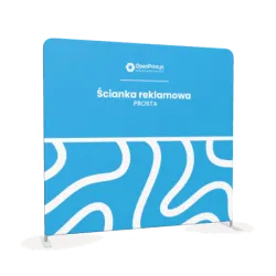Ścianka reklamowa prosta druk online