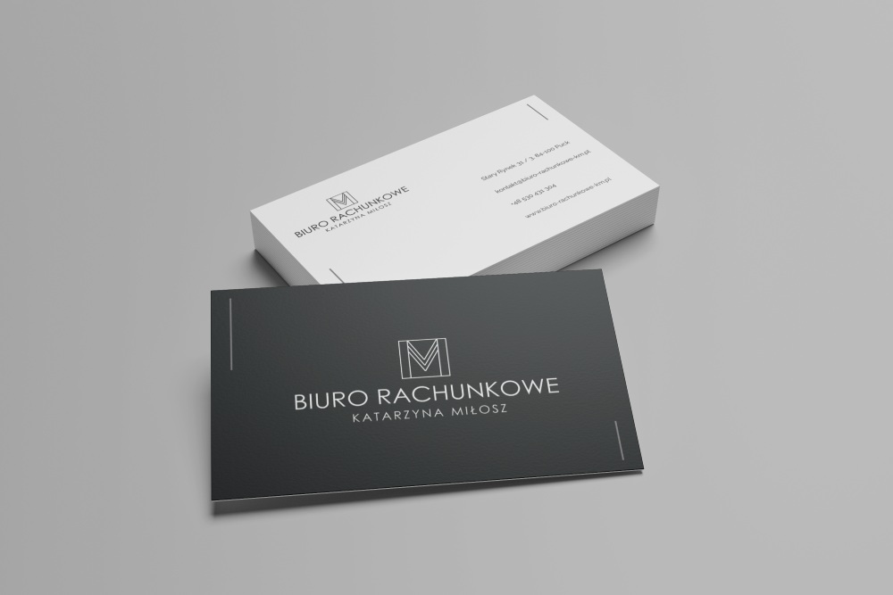 Wizytówki dla biura rachunkowego